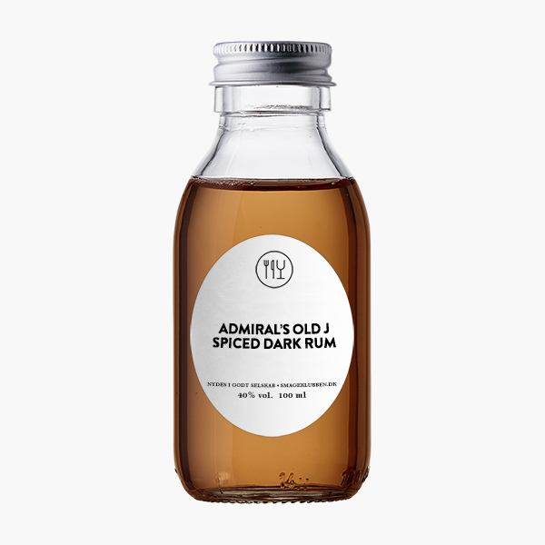 Admirals Old Spiced Dark Rum Smageflaske - 10 CL