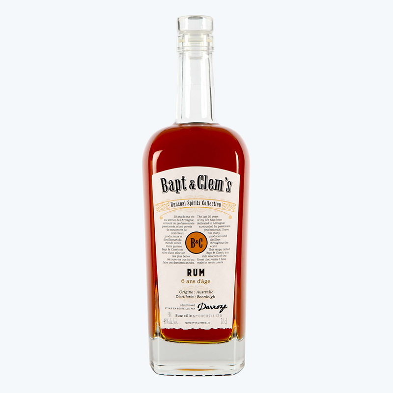 Bapt & Clem 6 års Rom fra Beenleigh Distillery
