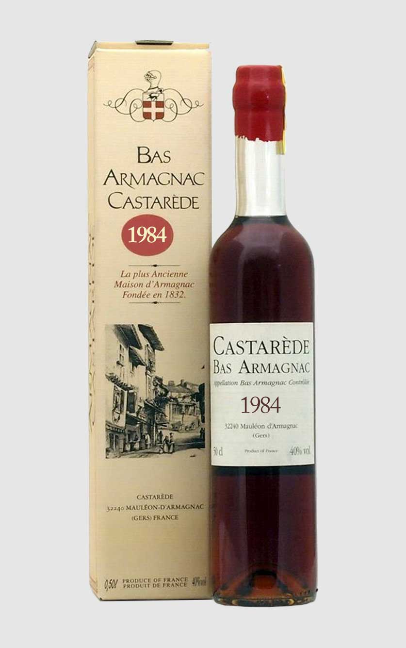 Bas Armagnac Castarede 1984 Vintage - Eksklusiv Fransk Brandy
