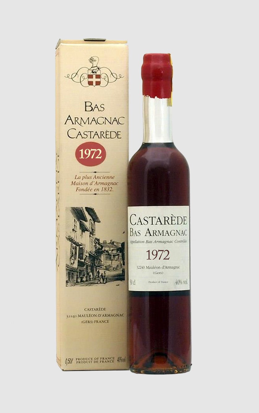 Bas Armagnac Castarede 1972 Vintage - Eksklusiv Brandy