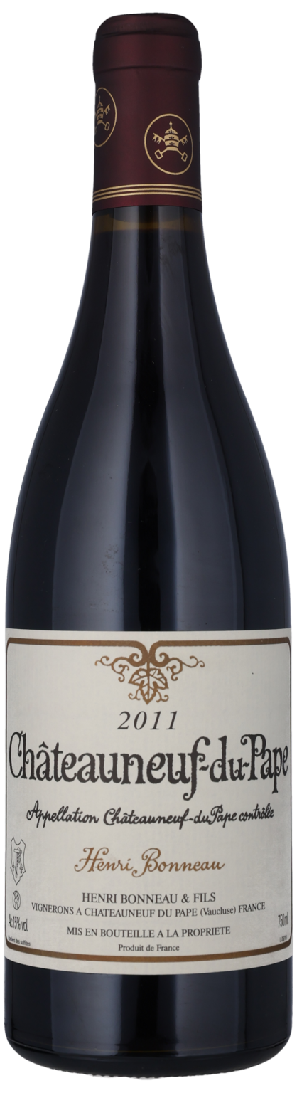 - Chateauneuf   Pape Rouge Cuvee Henri Bonneau 2011