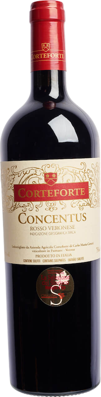 Corteforte Concentus Rosso Delle Venezie 2014 - Italiensk Rødvin