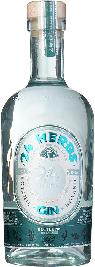Luksus Gin med 24 Urter - Herbs Blanc