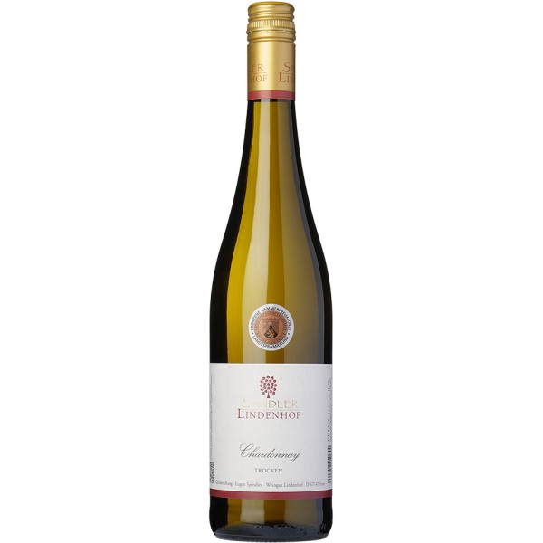 Chardonnay Trocken 2021 fra Spindler Lindenhof - Frisk Vin