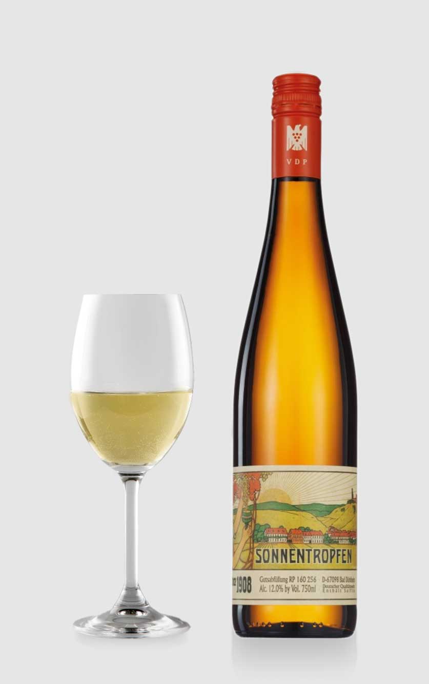 Dürkheim Sonnentropfen Riesling Trocken 2022 ØKO - Hvidvin