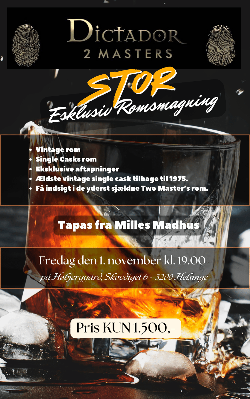 Eksklusiv Romsmagning med Luksus Tapas - November 2024