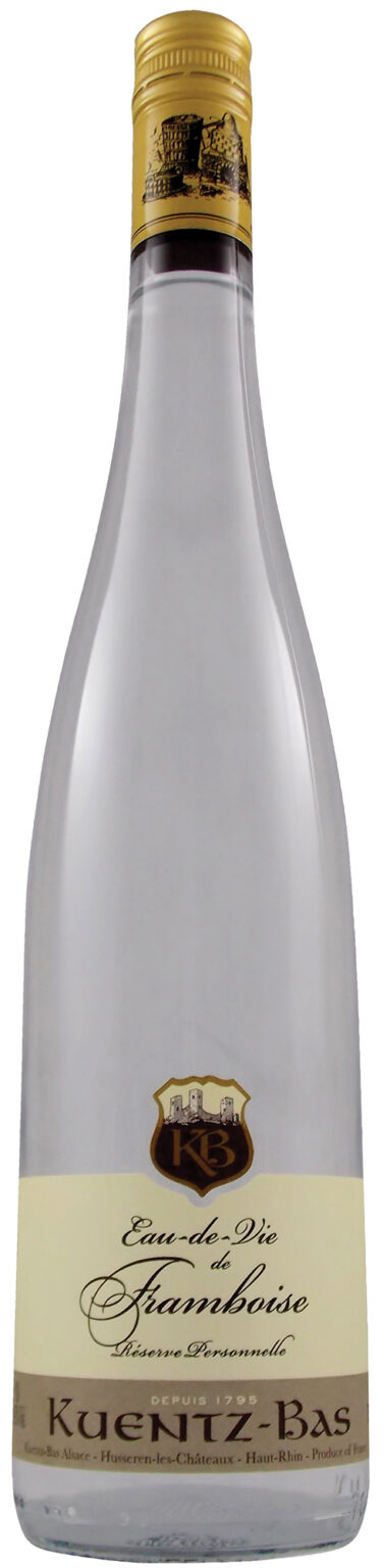 Framboise 45  Eau   Vie  Alsace  Kuentz-bas -
