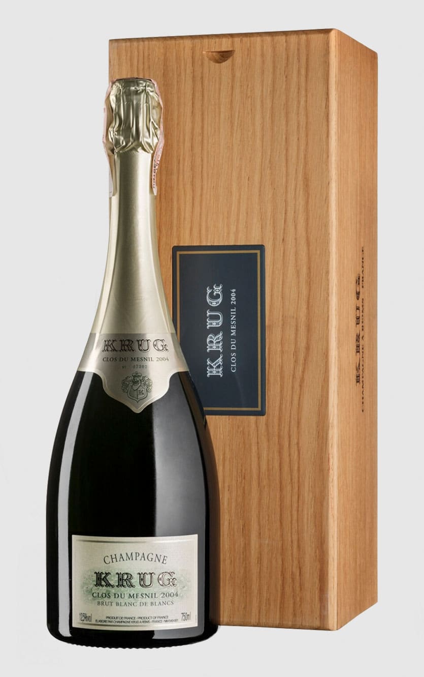 Krug Clos Du Mesnil Blanc De Blancs 2004 - Sjælden Champagne