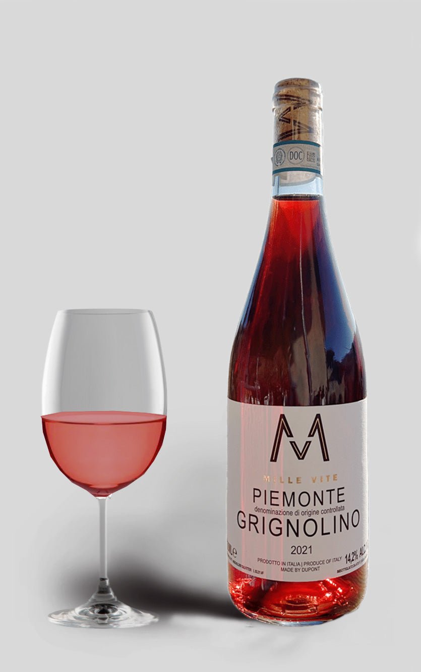 Mille Vite Piemonte Grignolino DOC 2021 - Fantastisk Vin!