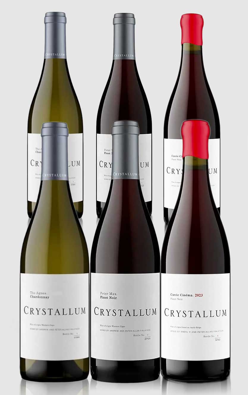 Smagekasse med Crystallum Vine - Oplev Sydafrikansk Vin