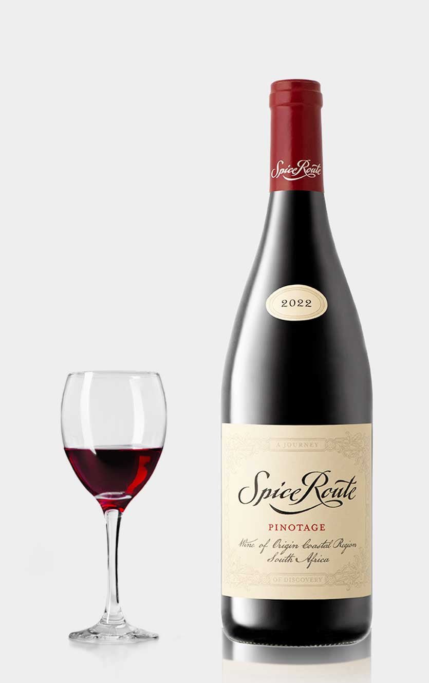 Spice Route Pinotage 2022 - Fyldig Rødvin fra Sydafrika