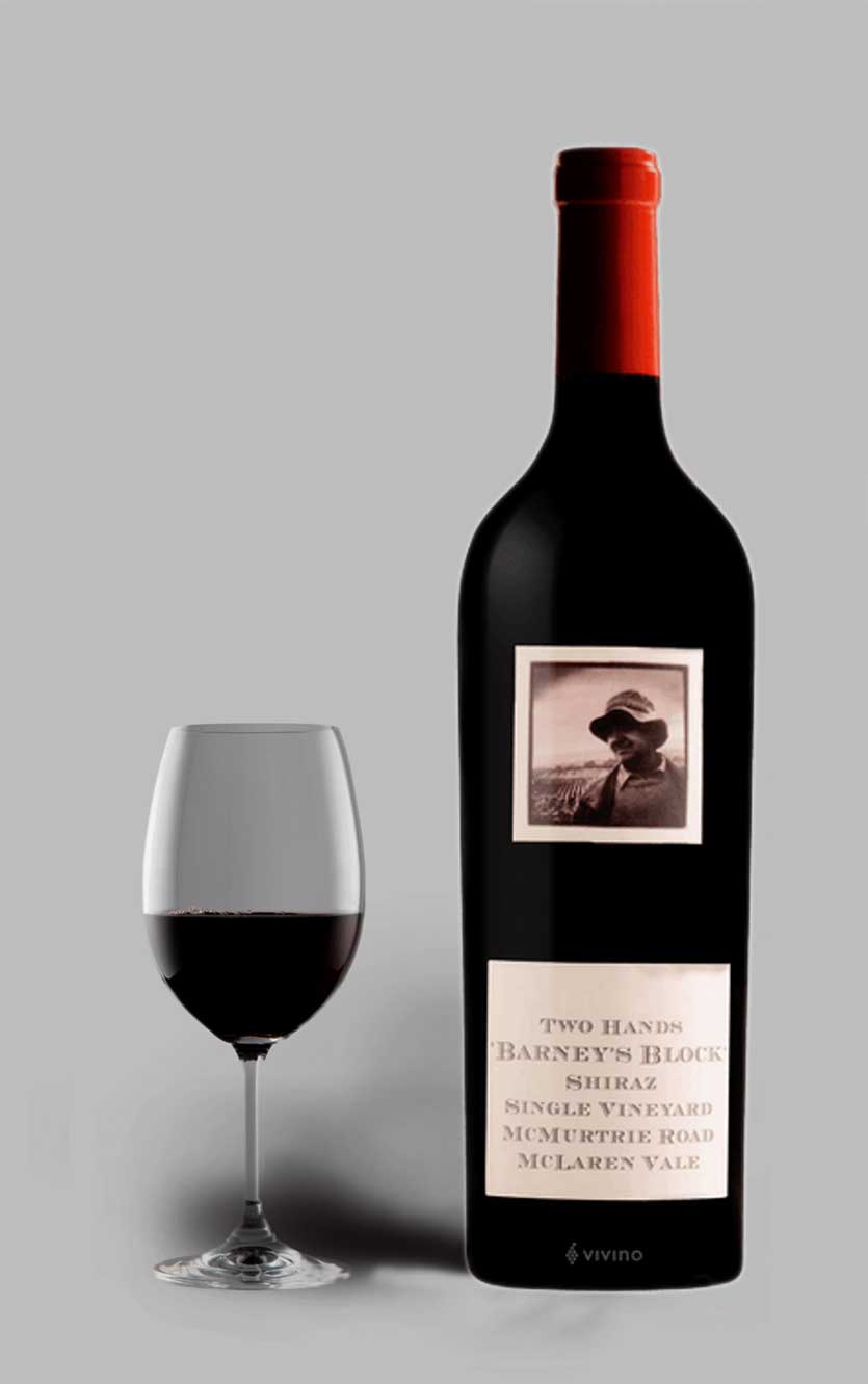 Two Hands  Barney   Block  2007 Shiraz