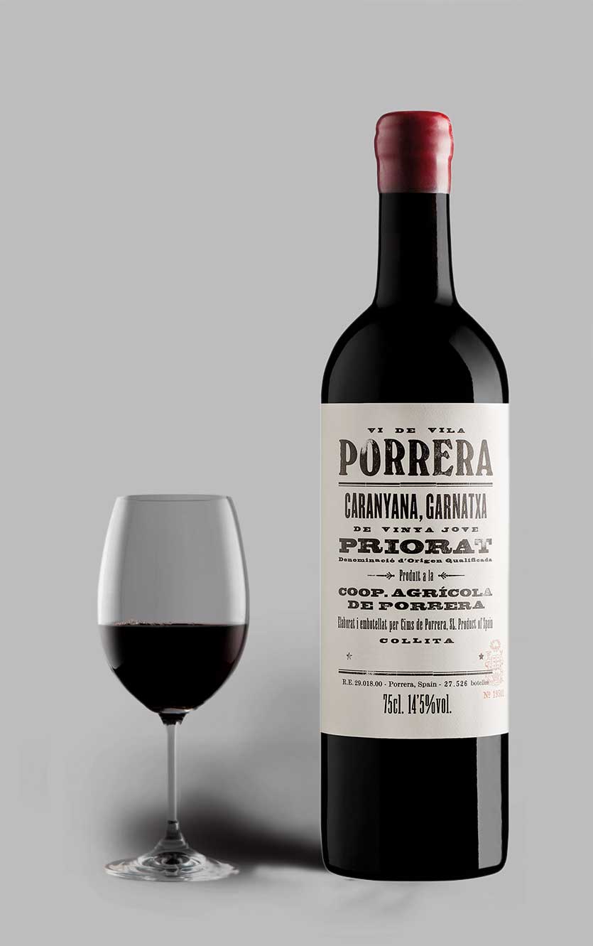 Vila Porrera Tinto Priorat  Cims   Porrera 2017