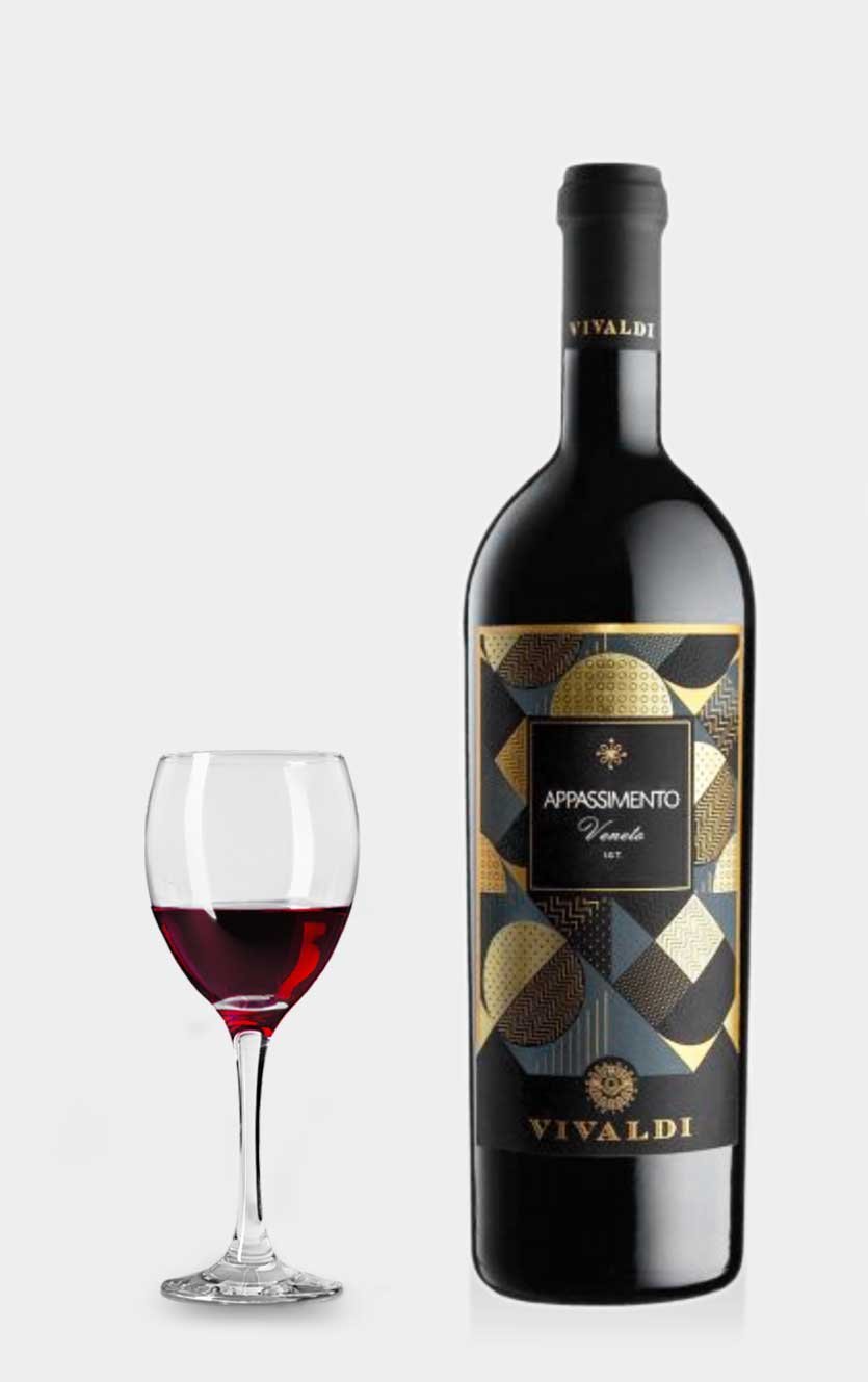 Vivaldi Premium Appassimento Rosso Veneto IGT 2019 - Nyhed!
