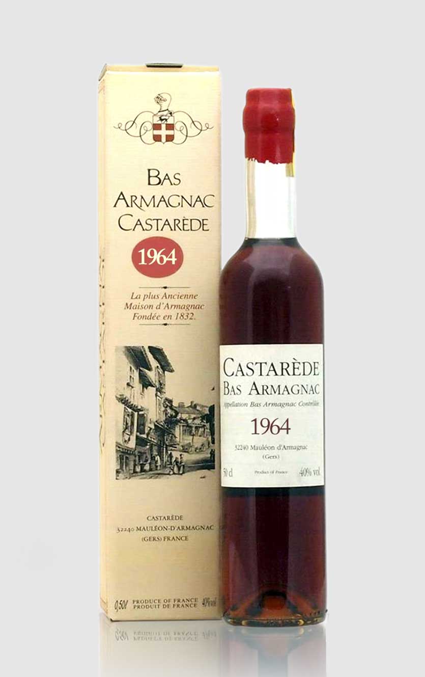 Bas Armagnac Castarede 1974 Vintage - Eksklusiv Brandy