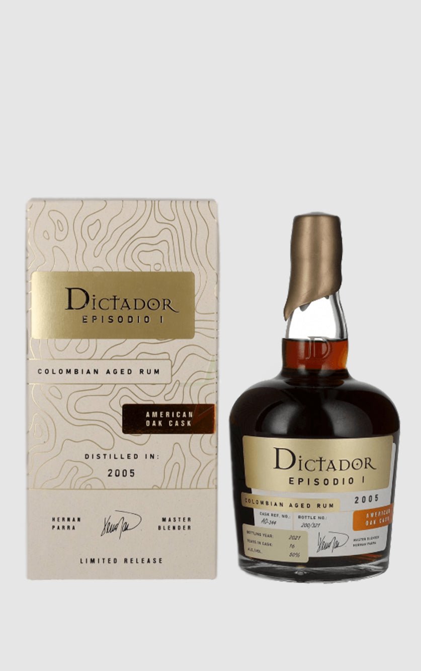Eksklusiv Dictador Episodio I Sherry Cask Rom 2005
