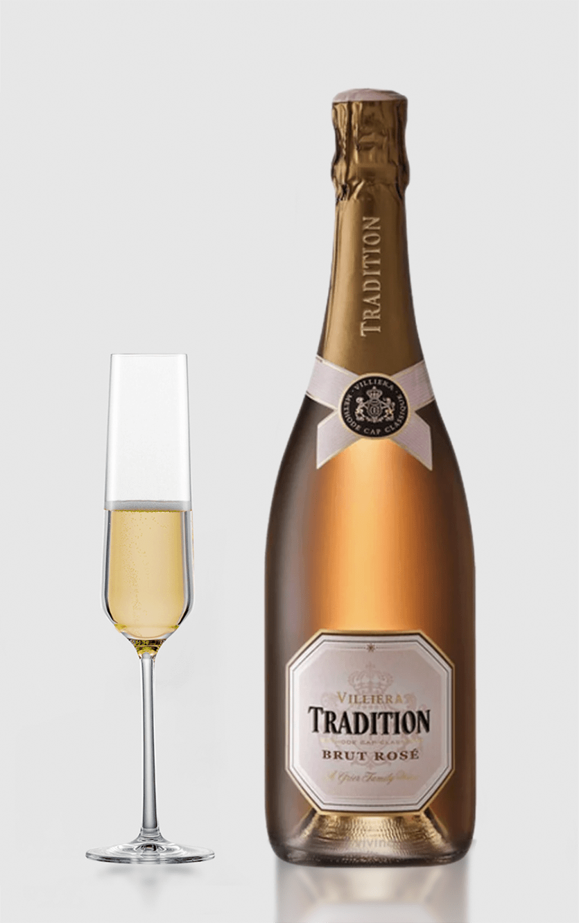 Villiera Tradition Brut Rosé MCC - Mousserende Vin